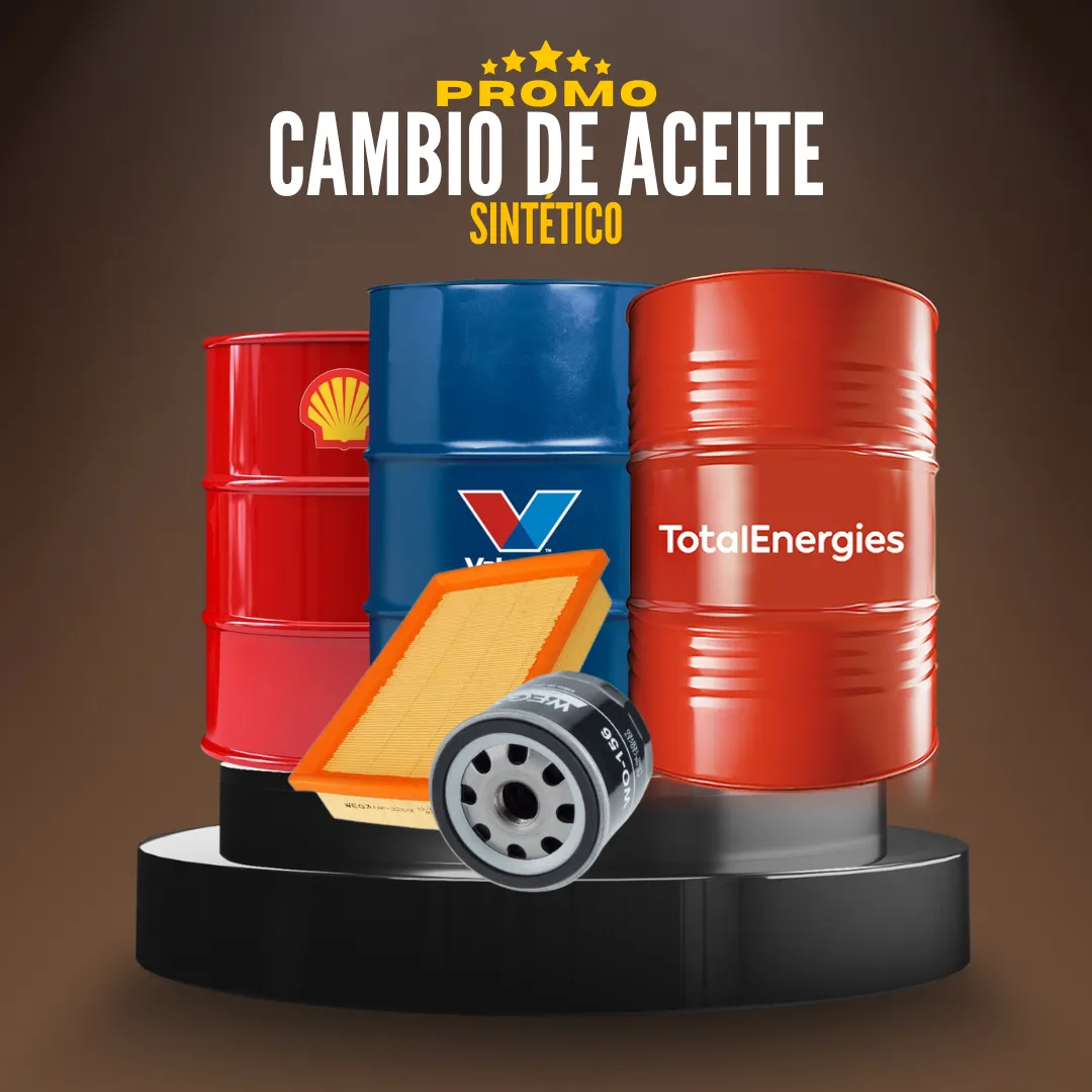 Cambio de aceite sintético Tambor Plus más filtros